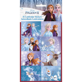 Frozen 2, stickers 3D, 16 unités
