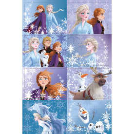 Frozen 2, stickers 3D, 16 unités