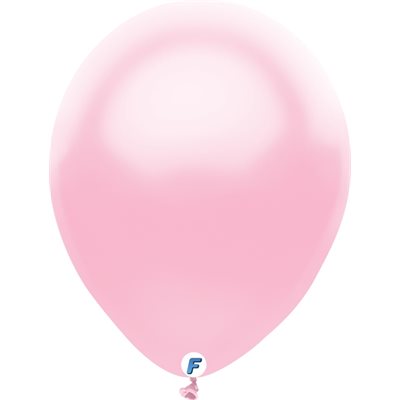 Ballons latex, rose perlé, 12 pouces, 50 pcs