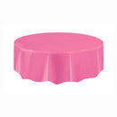 Rose foncé, nappe de table rond, 84 pouces