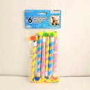 sifflets de fête, 6 pcs