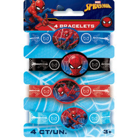 Spiderman, bracelets, 4 unités