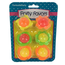 Babioles de fête, filage en fleur, 6 pcs