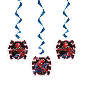 Spiderman, décorations suspendues, 26 pouces, 3 unités