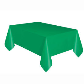 Vert foncé, nappe de table rectangulaire, 54 x 84 pouces