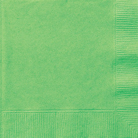 Vert pâle, serviettes repas, 50 pcs