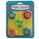 Babioles de fête, yoyo, 5 pcs
